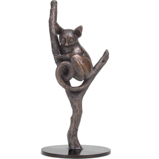 bronze sculpture BUSH BABY
